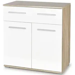 Komód Lima KM-1 sonoma/fehér kép
