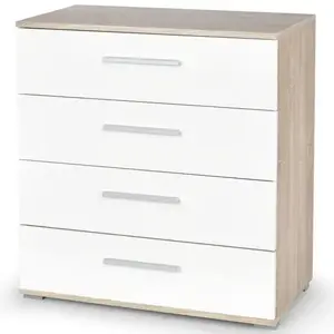 Komód Lima KM-3 sonoma/fehér kép