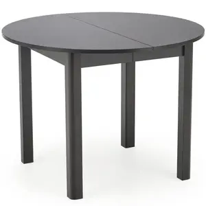 Asztall Ringo 102x142 lap/mdf – fekete kép