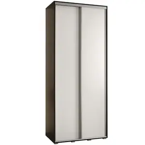 Szekrény 45 Canaris 1 100 fekete/fehér/silver kép