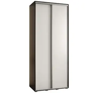 Szekrény 45 Canaris 1 120 fekete/fehér/silver kép