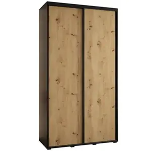 Szekrény 45 Canaris 1 130 fekete/artisan/fekete kép