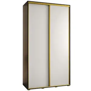 Szekrény 45 Canaris 1 130 fekete/fehér/gold kép