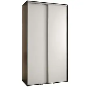Szekrény 45 Canaris 1 140 fekete/fehér/silver kép