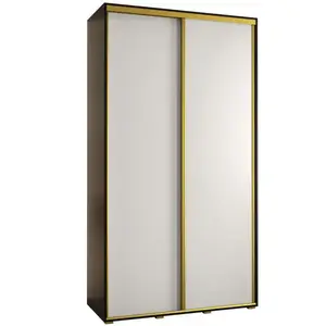 Szekrény 45 Canaris 1 140 fekete/fehér/gold kép