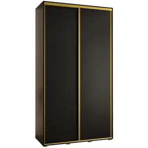 Szekrény 45 Canaris 1 140 fekete/gold kép