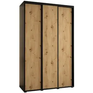 Szekrény 45 Canaris 1 150 fekete/artisan/fekete kép