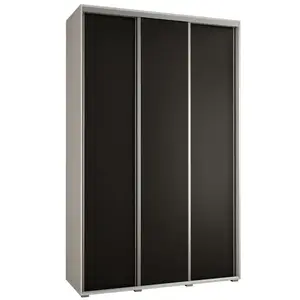 Szekrény 45 Canaris 1 160 fehér/fekete/silver kép