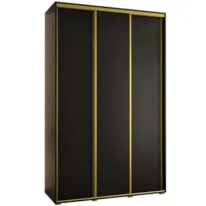 Szekrény 45 Canaris 1 160 fekete/gold kép