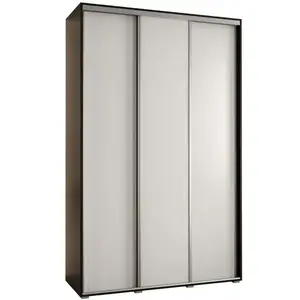 Szekrény 45 Canaris 1 170 fekete/fehér/silver kép