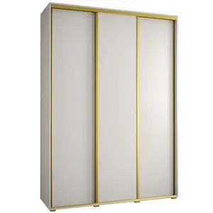 Szekrény 45 Canaris 1 190 fehér/gold kép