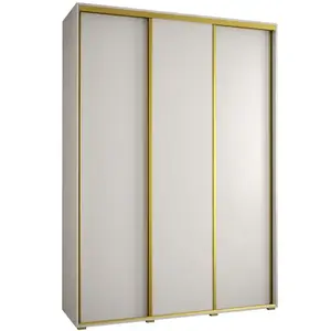 Szekrény 45 Canaris 1 200 fehér/gold kép