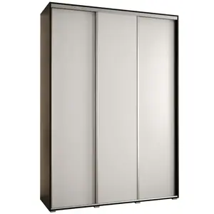 Szekrény 45 Canaris 1 200 fekete/fehér/silver kép