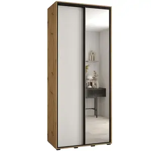 Szekrény 45 Canaris 3 100 artisan/fehér/fekete kép