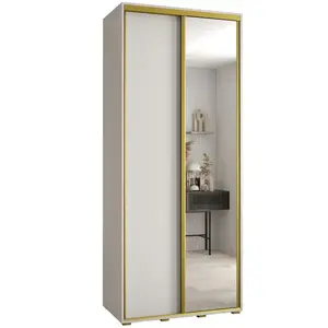 Szekrény 45 Canaris 3 110 fehér/gold kép