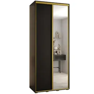 Szekrény 45 Canaris 3 110 fekete/gold kép