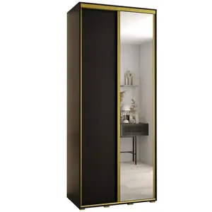 Szekrény 45 Canaris 3 130 fekete/gold kép
