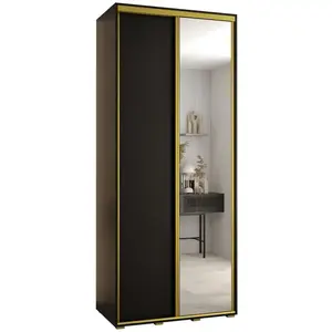 Szekrény 45 Canaris 3 140 fekete/gold kép