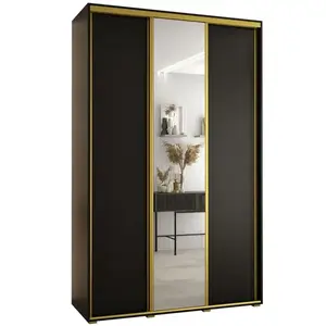 Szekrény 45 Canaris 3 150 fekete/gold kép
