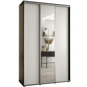Szekrény 45 Canaris 3 160 fekete/fehér/silver kép