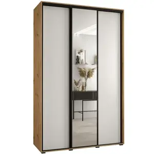 Szekrény 45 Canaris 3 170 artisan/fehér/fekete kép