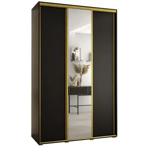 Szekrény 45 Canaris 3 170 fekete/gold kép