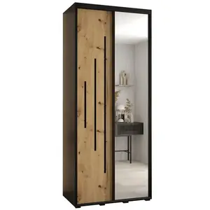 Szekrény 45 Canaris 13 100 fekete/artisan/fekete kép