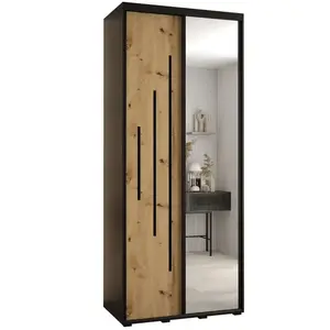 Szekrény 45 Canaris 13 110 fekete/artisan/fekete kép