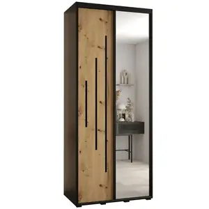 Szekrény 45 Canaris 13 120 fekete/artisan/fekete kép