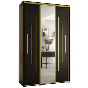 Szekrény 45 Canaris 13 160 fekete/gold kép