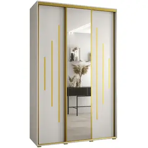Szekrény 45 Canaris 13 170 fehér/gold kép