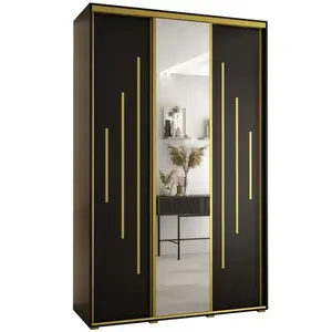 Szekrény 45 Canaris 13 170 fekete/gold kép