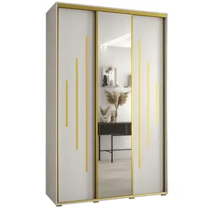 Szekrény 45 Canaris 13 180 fehér/gold kép