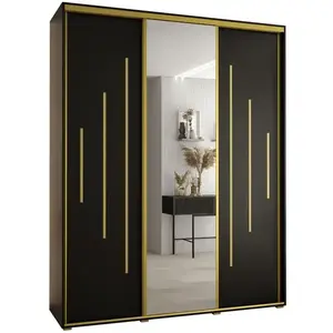 Szekrény 45 Canaris 13 200 fekete/gold kép