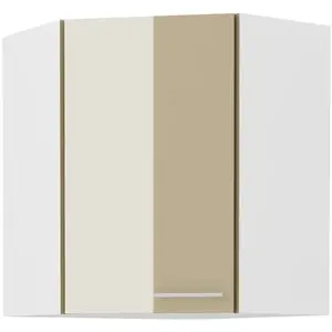 Konyhaszekrény LARA CAPPUCCINO 60X60 GN-72 2F (45°) kép