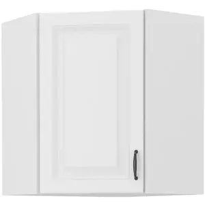 Konyhaszekrény STILO fehér/fehér 60X60 GN-72 2F (45°) kép