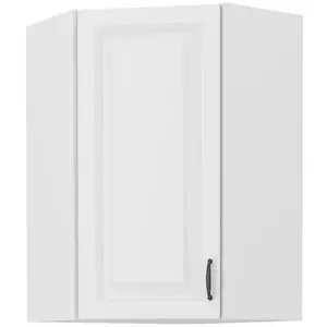 Konyhaszekrény STILO fehér/fehér 60X60 GN-90 1F (45°) kép