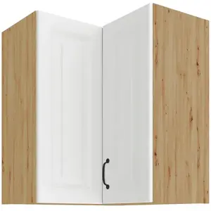 Konyhaszekrény STILO fehér/ARTISAN 60X60 GN-72 2F (90°) kép