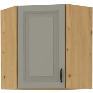 Konyhaszekrény STILO CLAYGREY/ARTISAN 60X60 GN-72 2F (45°) kép