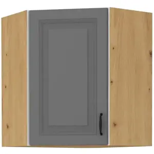 Konyhaszekrény STILO DUSTGREY/ARTISAN 60X60 GN-72 2F (45°) kép