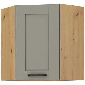 Konyhaszekrény LUNA CLAYGREY/ARTISAN 60X60 GN-72 2F (45°) kép