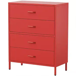 Komód Fém Carla Modern Red kép