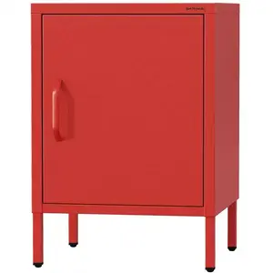 Éjjeliszekrény Fém Mia Modern Red kép
