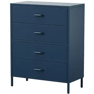Komód Fém Carla Modern Dark Blue kép