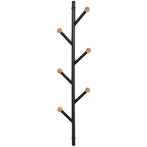 Akasztó fal Gc7139-1 Fekete/Természetes kép