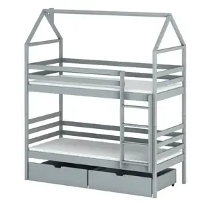 Víkendház Ágy Alex 80x160 grey kép