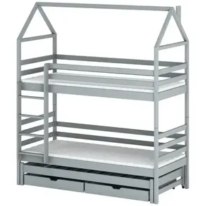 Víkendház Ágy Dalia 90x200 grey kép