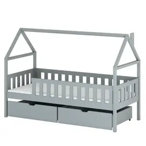 Víkendház Ágy Domi 80x160 grey kép