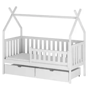 Víkendház Ágy Simba 80x160 white kép