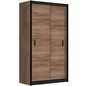 Szekrény Multi 120 craft/fekete kép